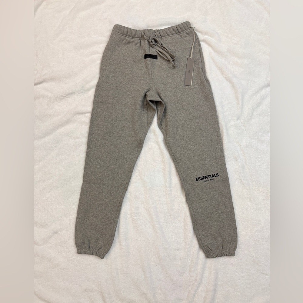 Essentials Dark Oatmeal Joggers Sweatpants Grey Stylish Valentine’s Day Gift